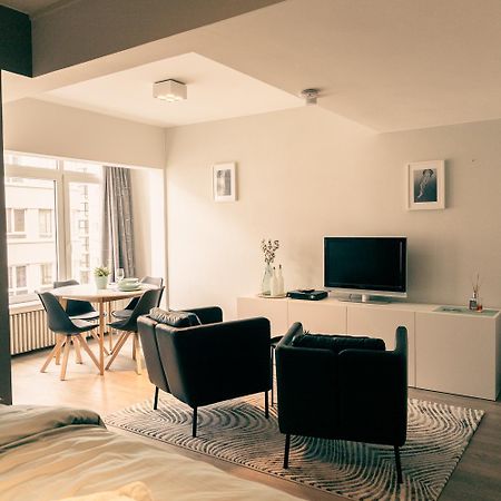 Ruime 2 Pers Studio Bij Casino Oostende: Geniet Van Zee, Kunst, En Relax Exterior foto