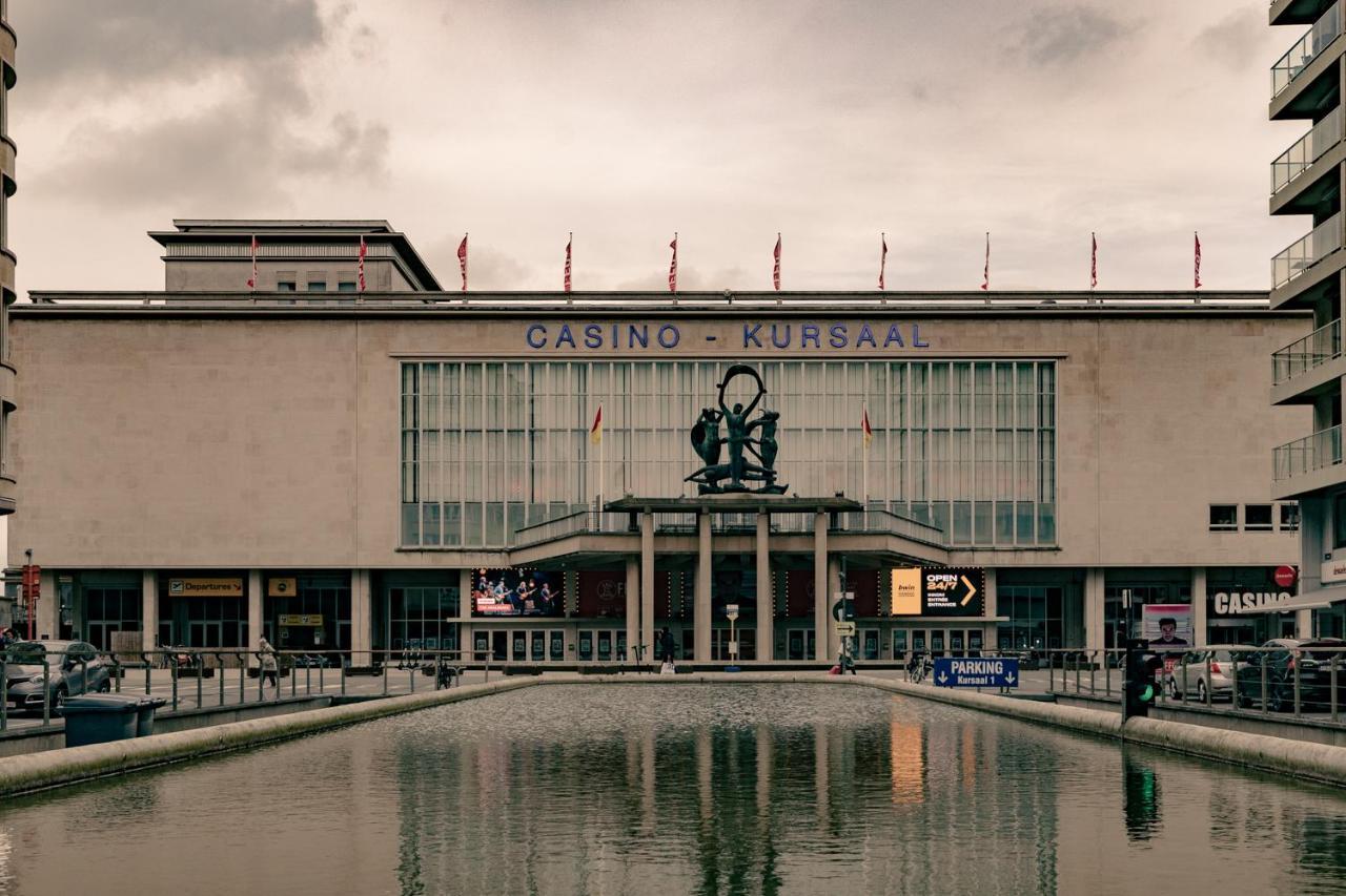Ruime 2 Pers Studio Bij Casino Oostende: Geniet Van Zee, Kunst, En Relax Exterior foto